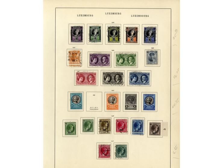 1849/1934, sehr schöne ungebrauchte und gestempelte Sammlung mit unzähligen guten Werten, dabei Belgien Mi.-Nr. 19 im waagere