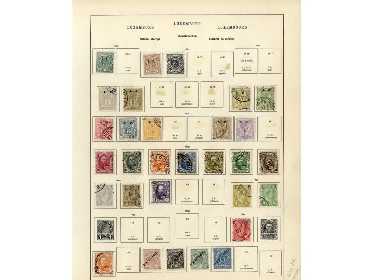 1849/1934, sehr schöne ungebrauchte und gestempelte Sammlung mit unzähligen guten Werten, dabei Belgien Mi.-Nr. 19 im waagere