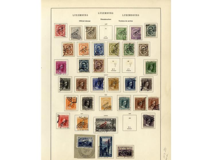 1849/1934, sehr schöne ungebrauchte und gestempelte Sammlung mit unzähligen guten Werten, dabei Belgien Mi.-Nr. 19 im waagere