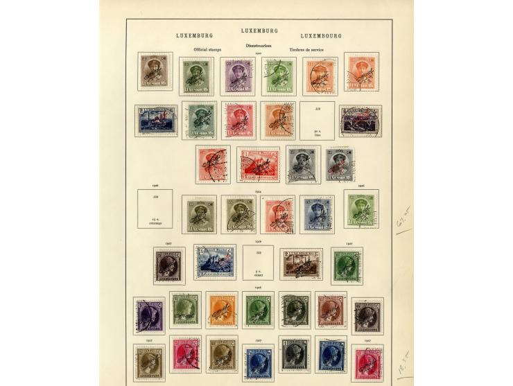 1849/1934, sehr schöne ungebrauchte und gestempelte Sammlung mit unzähligen guten Werten, dabei Belgien Mi.-Nr. 19 im waagere