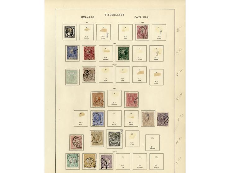 1849/1934, sehr schöne ungebrauchte und gestempelte Sammlung mit unzähligen guten Werten, dabei Belgien Mi.-Nr. 19 im waagere
