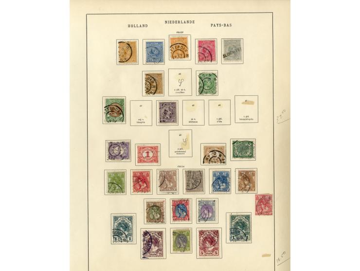 1849/1934, sehr schöne ungebrauchte und gestempelte Sammlung mit unzähligen guten Werten, dabei Belgien Mi.-Nr. 19 im waagere