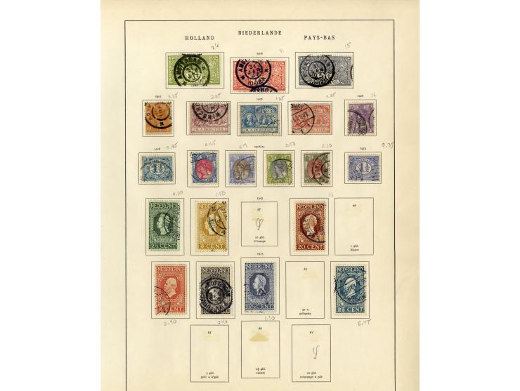 1849/1934, sehr schöne ungebrauchte und gestempelte Sammlung mit unzähligen guten Werten, dabei Belgien Mi.-Nr. 19 im waagere