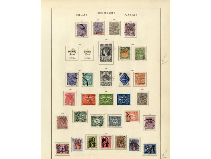 1849/1934, sehr schöne ungebrauchte und gestempelte Sammlung mit unzähligen guten Werten, dabei Belgien Mi.-Nr. 19 im waagere