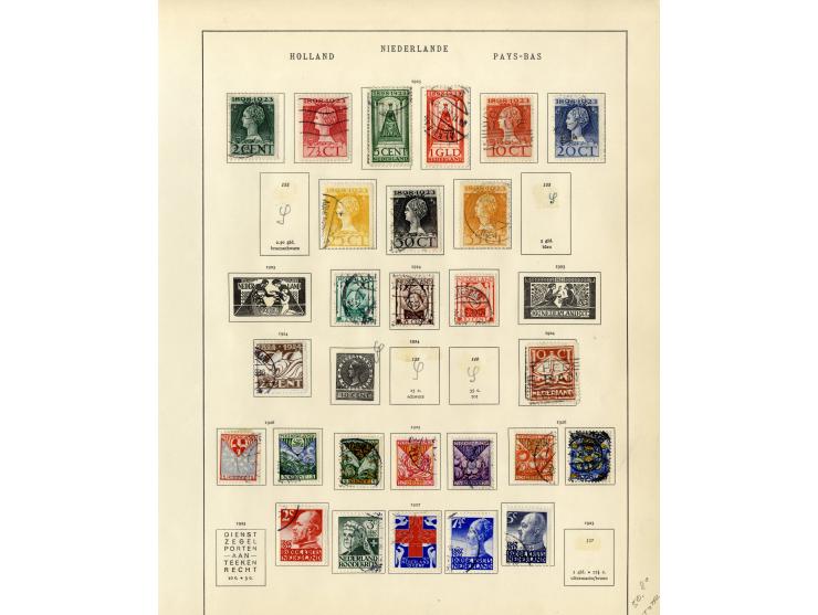 1849/1934, sehr schöne ungebrauchte und gestempelte Sammlung mit unzähligen guten Werten, dabei Belgien Mi.-Nr. 19 im waagere