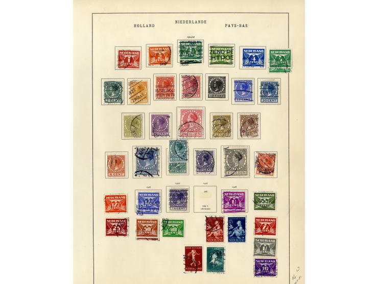 1849/1934, sehr schöne ungebrauchte und gestempelte Sammlung mit unzähligen guten Werten, dabei Belgien Mi.-Nr. 19 im waagere