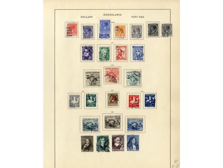 1849/1934, sehr schöne ungebrauchte und gestempelte Sammlung mit unzähligen guten Werten, dabei Belgien Mi.-Nr. 19 im waagere