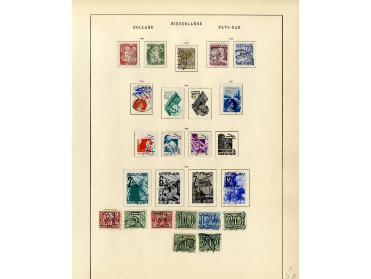 1849/1934, sehr schöne ungebrauchte und gestempelte Sammlung mit unzähligen guten Werten, dabei Belgien Mi.-Nr. 19 im waagere
