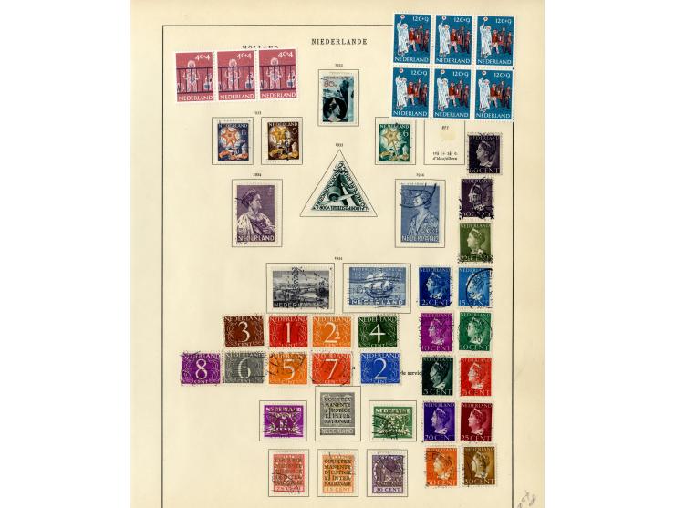 1849/1934, sehr schöne ungebrauchte und gestempelte Sammlung mit unzähligen guten Werten, dabei Belgien Mi.-Nr. 19 im waagere
