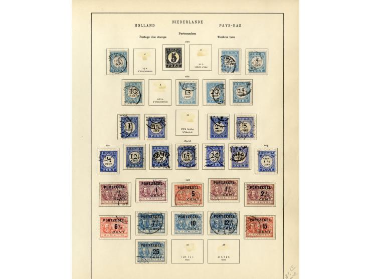 1849/1934, sehr schöne ungebrauchte und gestempelte Sammlung mit unzähligen guten Werten, dabei Belgien Mi.-Nr. 19 im waagere