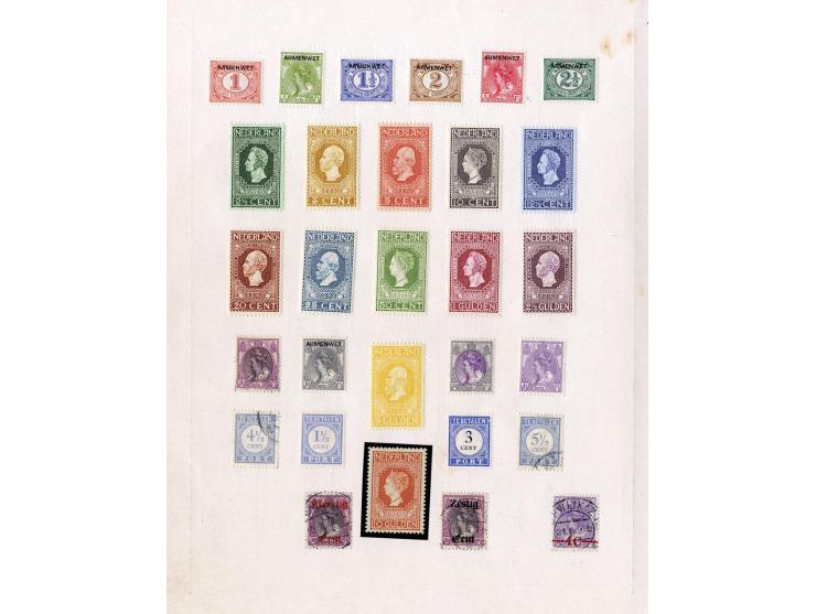1849/1915 (ca.), ungebrauchte und gestempelte Sammlung, dabei u.a. ungebrauchte Niederlande Nr. 92; einige fehlerhaft bzw. re