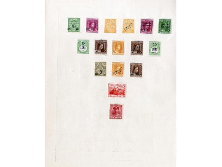 1849/1915 (ca.), ungebrauchte und gestempelte Sammlung, dabei u.a. ungebrauchte Niederlande Nr. 92; einige fehlerhaft bzw. re