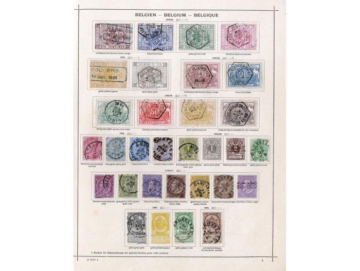 1849/1915 (ca.), ungebrauchte und gestempelte Sammlung, dabei u.a. ungebrauchte Niederlande Nr. 92; einige fehlerhaft bzw. re