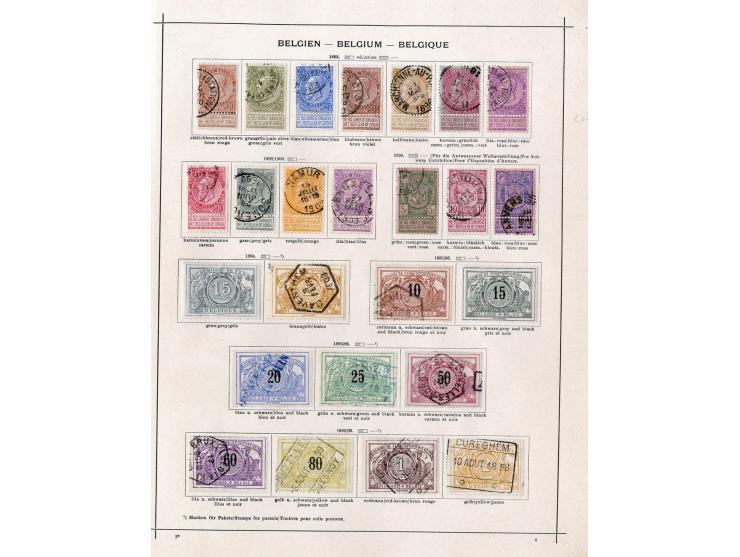 1849/1915 (ca.), ungebrauchte und gestempelte Sammlung, dabei u.a. ungebrauchte Niederlande Nr. 92; einige fehlerhaft bzw. re