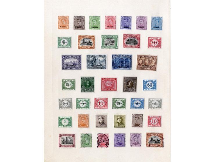 1849/1915 (ca.), ungebrauchte und gestempelte Sammlung, dabei u.a. ungebrauchte Niederlande Nr. 92; einige fehlerhaft bzw. re