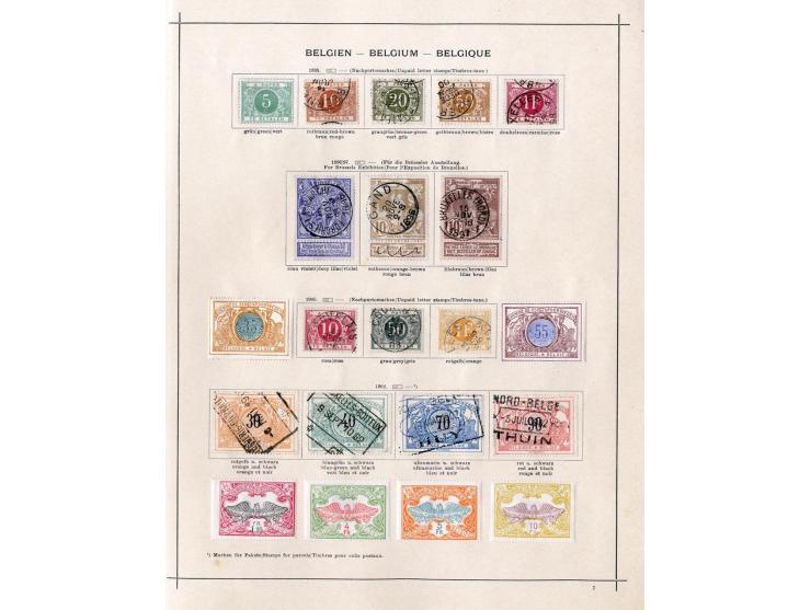 1849/1915 (ca.), ungebrauchte und gestempelte Sammlung, dabei u.a. ungebrauchte Niederlande Nr. 92; einige fehlerhaft bzw. re