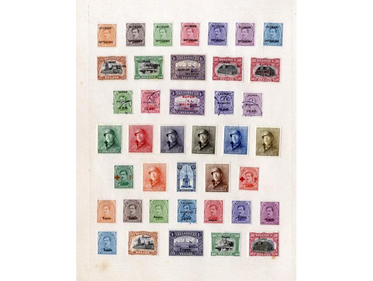 1849/1915 (ca.), ungebrauchte und gestempelte Sammlung, dabei u.a. ungebrauchte Niederlande Nr. 92; einige fehlerhaft bzw. re