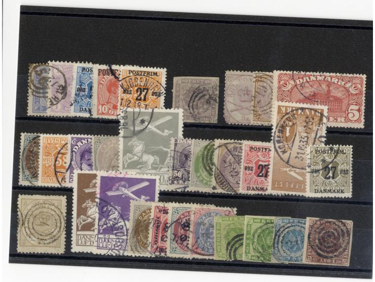 1851/1934, sehr schöne, vorwiegend gestempelte Sammlung mit unzähligen guten Werten, dabei Dänemark Mi.-Nr. 2 gestempelt sowi