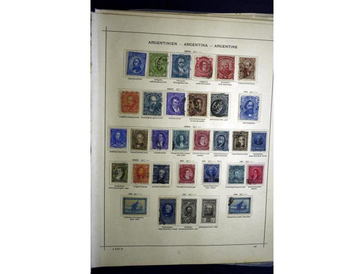 1843/1913 (ca.), ungebrauchter und gestempelter alter Sammlung, dabei auch viele Nebengebiete