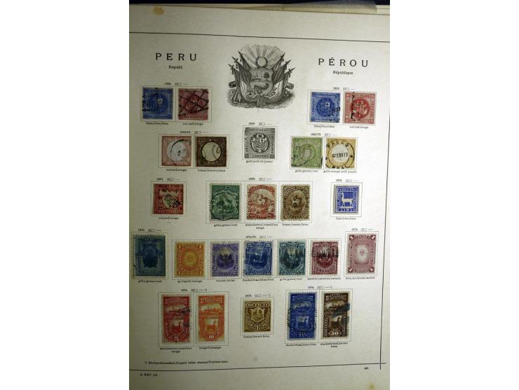 1843/1913 (ca.), ungebrauchter und gestempelter alter Sammlung, dabei auch viele Nebengebiete