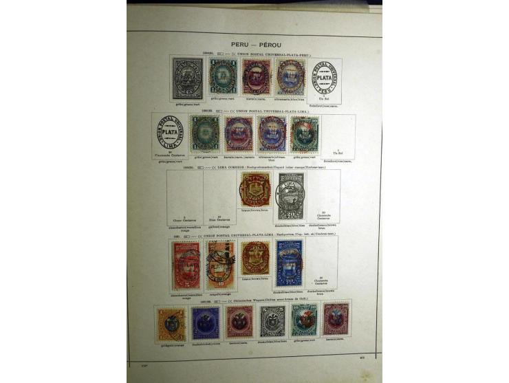 1843/1913 (ca.), ungebrauchter und gestempelter alter Sammlung, dabei auch viele Nebengebiete