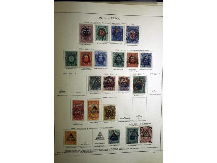 1843/1913 (ca.), ungebrauchter und gestempelter alter Sammlung, dabei auch viele Nebengebiete