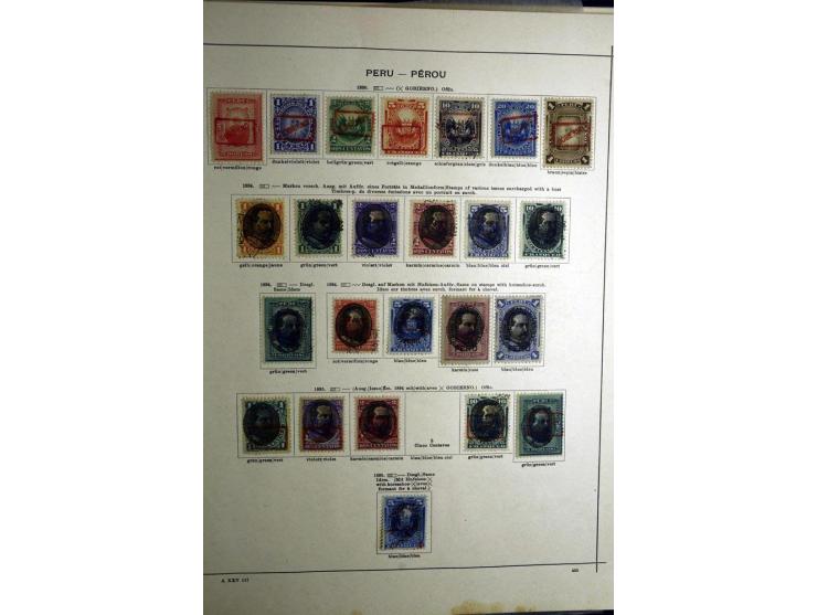 1843/1913 (ca.), ungebrauchter und gestempelter alter Sammlung, dabei auch viele Nebengebiete