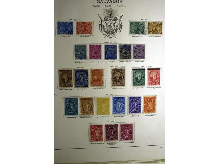1843/1913 (ca.), ungebrauchter und gestempelter alter Sammlung, dabei auch viele Nebengebiete