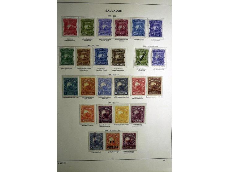 1843/1913 (ca.), ungebrauchter und gestempelter alter Sammlung, dabei auch viele Nebengebiete
