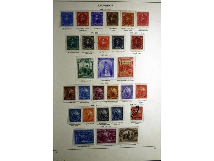 1843/1913 (ca.), ungebrauchter und gestempelter alter Sammlung, dabei auch viele Nebengebiete