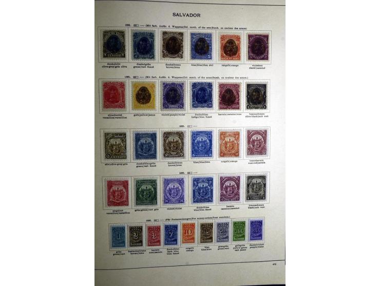 1843/1913 (ca.), ungebrauchter und gestempelter alter Sammlung, dabei auch viele Nebengebiete
