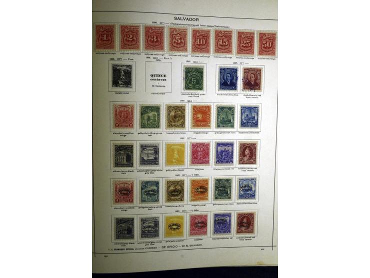 1843/1913 (ca.), ungebrauchter und gestempelter alter Sammlung, dabei auch viele Nebengebiete