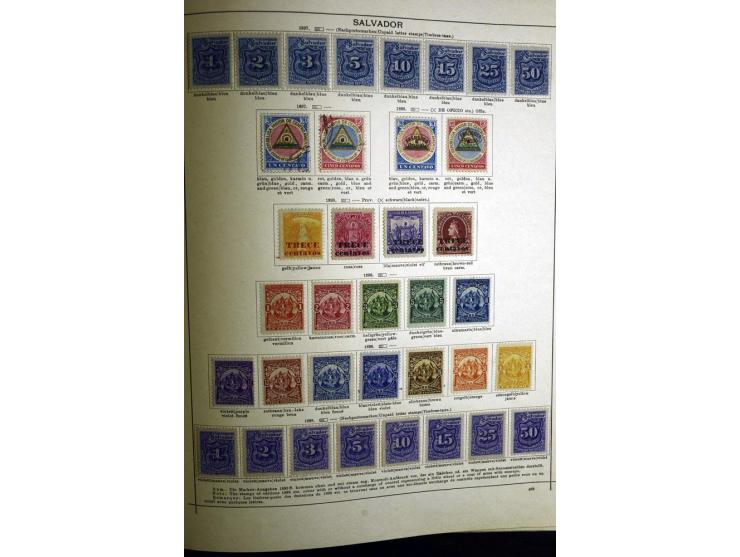 1843/1913 (ca.), ungebrauchter und gestempelter alter Sammlung, dabei auch viele Nebengebiete