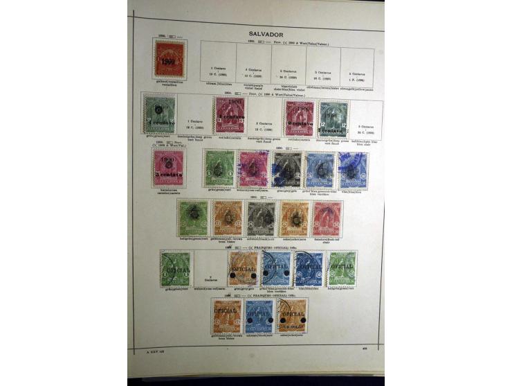 1843/1913 (ca.), ungebrauchter und gestempelter alter Sammlung, dabei auch viele Nebengebiete