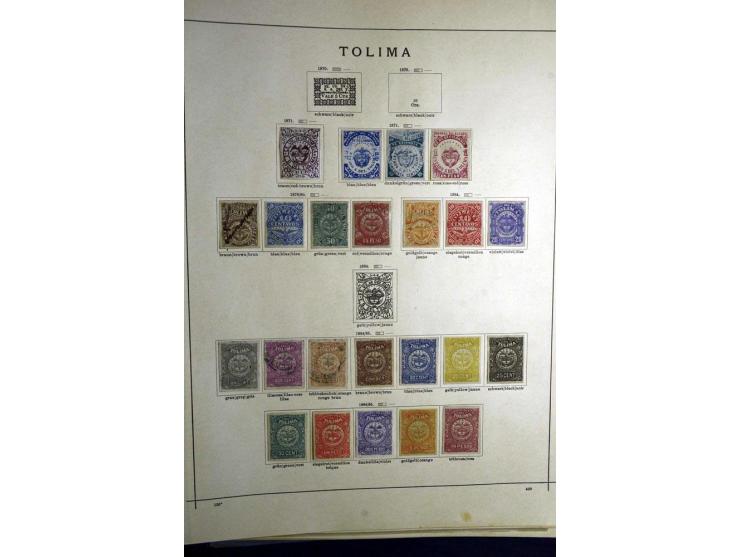 1843/1913 (ca.), ungebrauchter und gestempelter alter Sammlung, dabei auch viele Nebengebiete