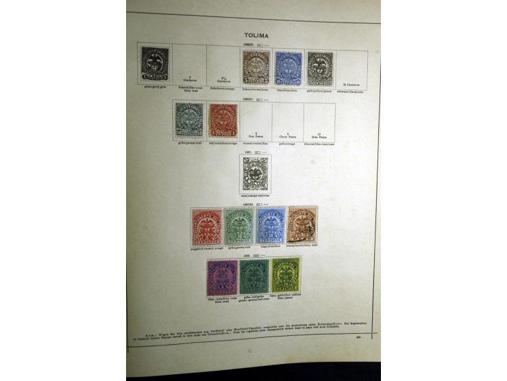 1843/1913 (ca.), ungebrauchter und gestempelter alter Sammlung, dabei auch viele Nebengebiete