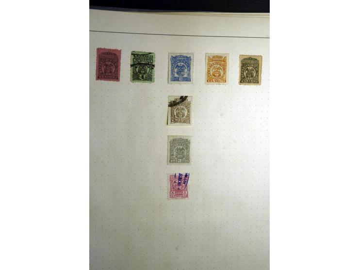 1843/1913 (ca.), ungebrauchter und gestempelter alter Sammlung, dabei auch viele Nebengebiete