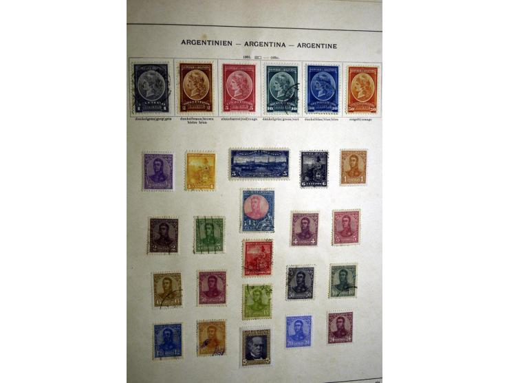 1843/1913 (ca.), ungebrauchter und gestempelter alter Sammlung, dabei auch viele Nebengebiete