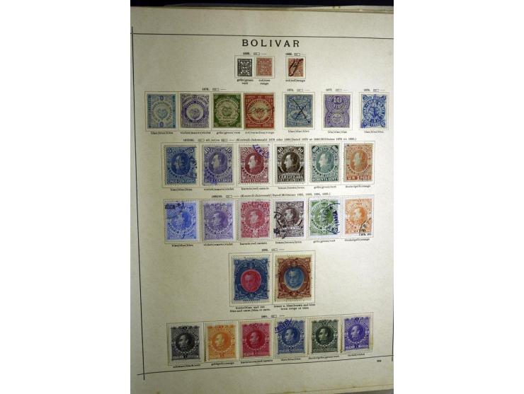 1843/1913 (ca.), ungebrauchter und gestempelter alter Sammlung, dabei auch viele Nebengebiete