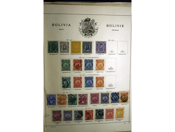 1843/1913 (ca.), ungebrauchter und gestempelter alter Sammlung, dabei auch viele Nebengebiete