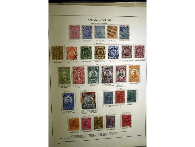 1843/1913 (ca.), ungebrauchter und gestempelter alter Sammlung, dabei auch viele Nebengebiete