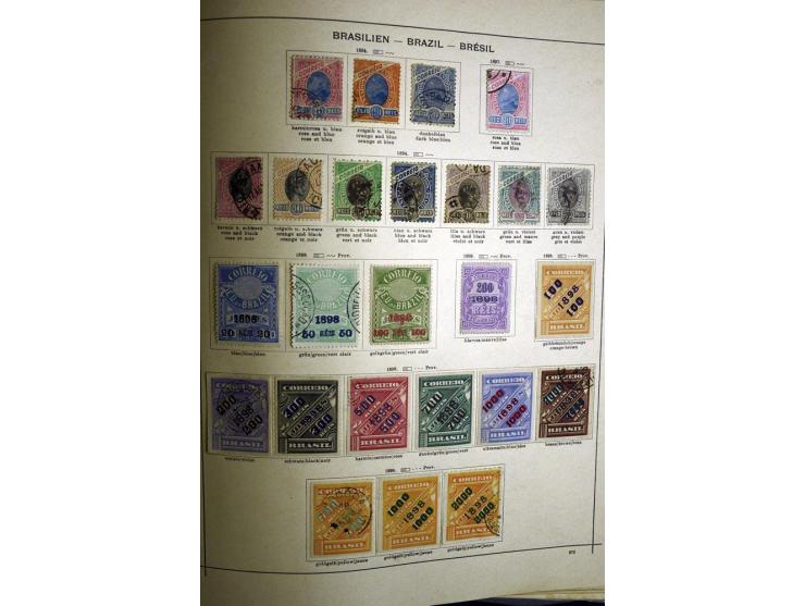 1843/1913 (ca.), ungebrauchter und gestempelter alter Sammlung, dabei auch viele Nebengebiete