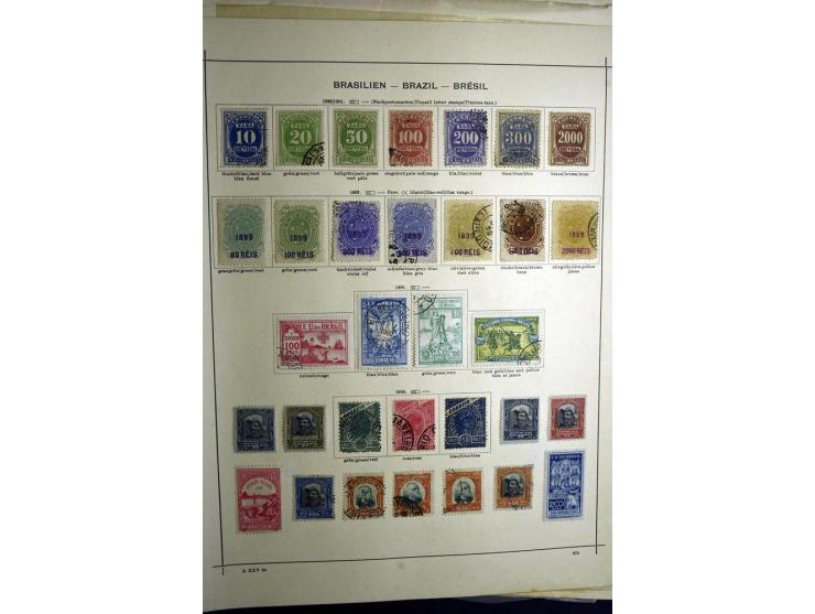 1843/1913 (ca.), ungebrauchter und gestempelter alter Sammlung, dabei auch viele Nebengebiete