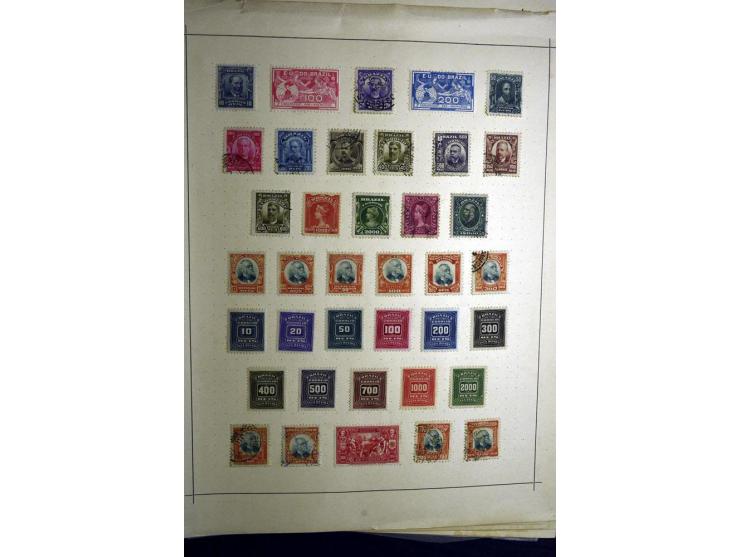 1843/1913 (ca.), ungebrauchter und gestempelter alter Sammlung, dabei auch viele Nebengebiete