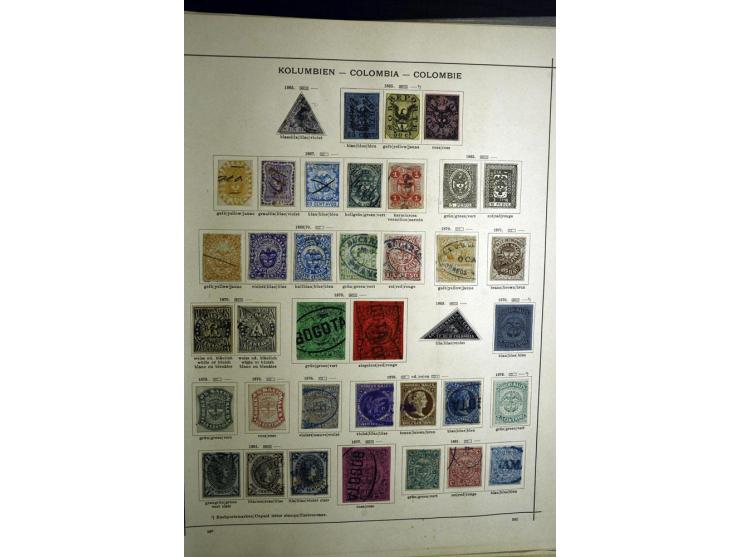1843/1913 (ca.), ungebrauchter und gestempelter alter Sammlung, dabei auch viele Nebengebiete