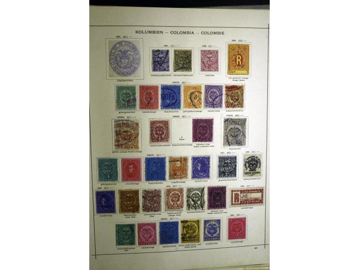 1843/1913 (ca.), ungebrauchter und gestempelter alter Sammlung, dabei auch viele Nebengebiete