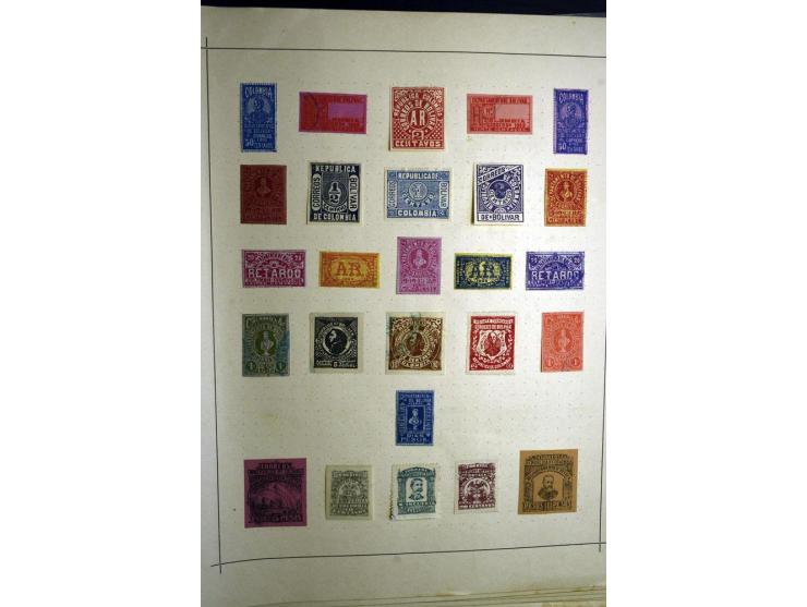 1843/1913 (ca.), ungebrauchter und gestempelter alter Sammlung, dabei auch viele Nebengebiete