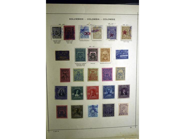 1843/1913 (ca.), ungebrauchter und gestempelter alter Sammlung, dabei auch viele Nebengebiete