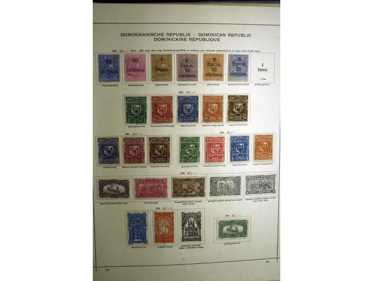 1843/1913 (ca.), ungebrauchter und gestempelter alter Sammlung, dabei auch viele Nebengebiete