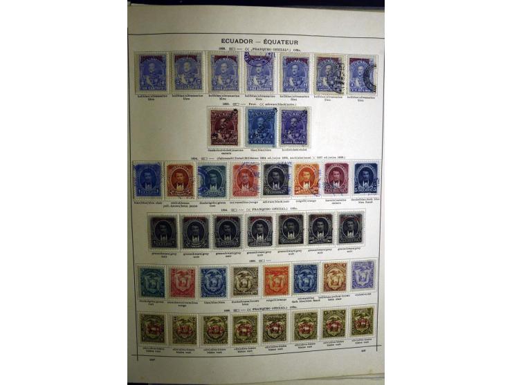 1843/1913 (ca.), ungebrauchter und gestempelter alter Sammlung, dabei auch viele Nebengebiete
